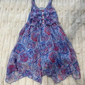 Jona Michelle Blue and Pink Dress